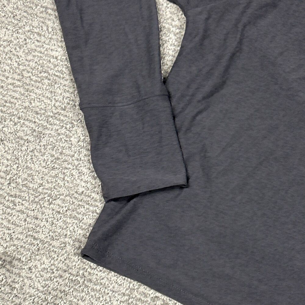 Beyond Yoga Shirt Womens Small Gray Featherweight Pullover Crop Oversized Top - Picture 5 of 7
